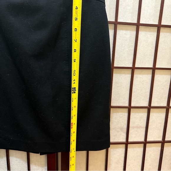 MICHAEL Michael Kors Goth Womens Back Zip Above Knee Pencil Skirt Black Size 8 - Picture 8 of 11